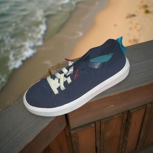 Toddler Infant Native Monaco Navy Sneakers Size C 12